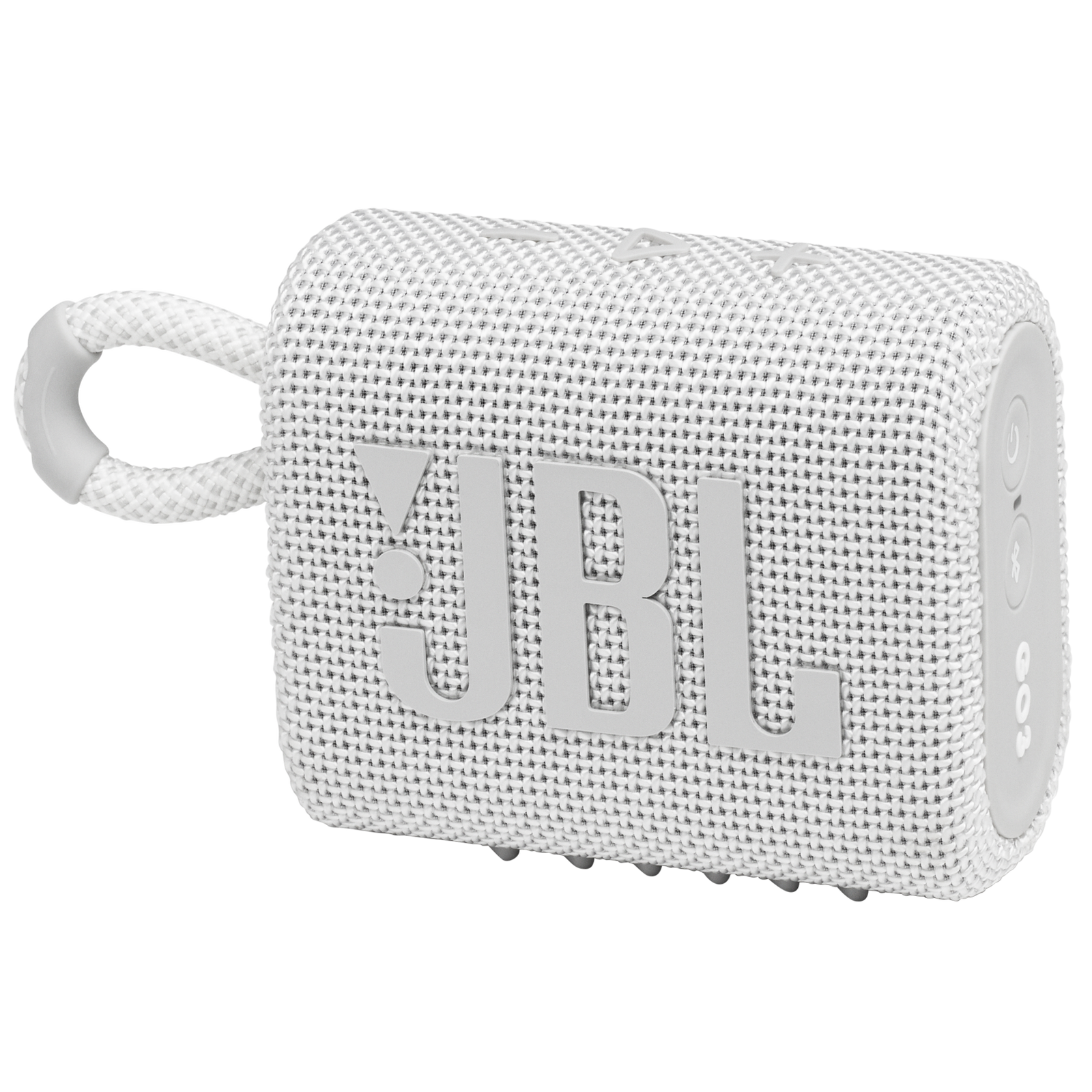 JBL Go 3 White Bluetooth Speaker