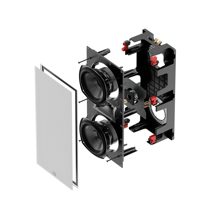 Studio 88lCR Dual 8" (203mm) 2way InWall Loudspeaker