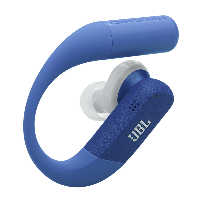 JBL Endurance Peak 4 - Blue - True Wireless Noise Cancelling Sport Earbuds - Detailshot 1 image number 4