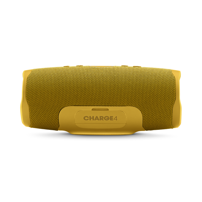 JBL Charge 4 - Mustard Yellow - Portable Bluetooth speaker - Back image number null