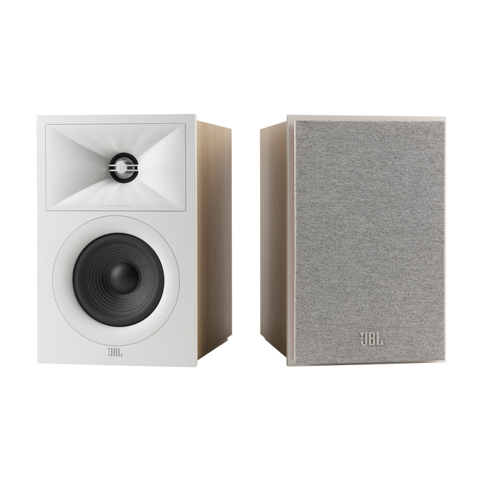 極美品　JBL STAGE 240B White/Latte Stage 240B | 2-Way 4.5-inch (114mm) Bookshelf Loudspeaker - Pair