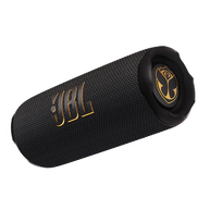 JBL Flip 7 Tomorrowland - Black - Portable waterproof and drop-proof speaker designed by JBL x Tomorrowland - Hero
