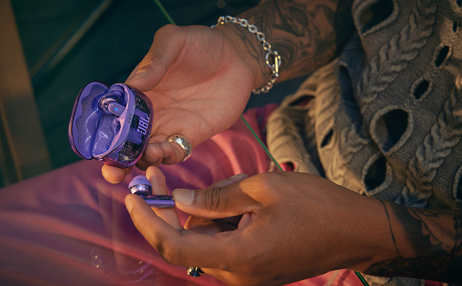 JBL Tune Beam 2 Ghost Edition JBL Pure Bass Sound with Spatial Sound - Image