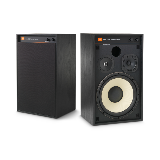 JBL 4312G - Black - 12-inch (300mm) 3-way Studio Monitor Bookshelf Loudspeaker - Hero image number null