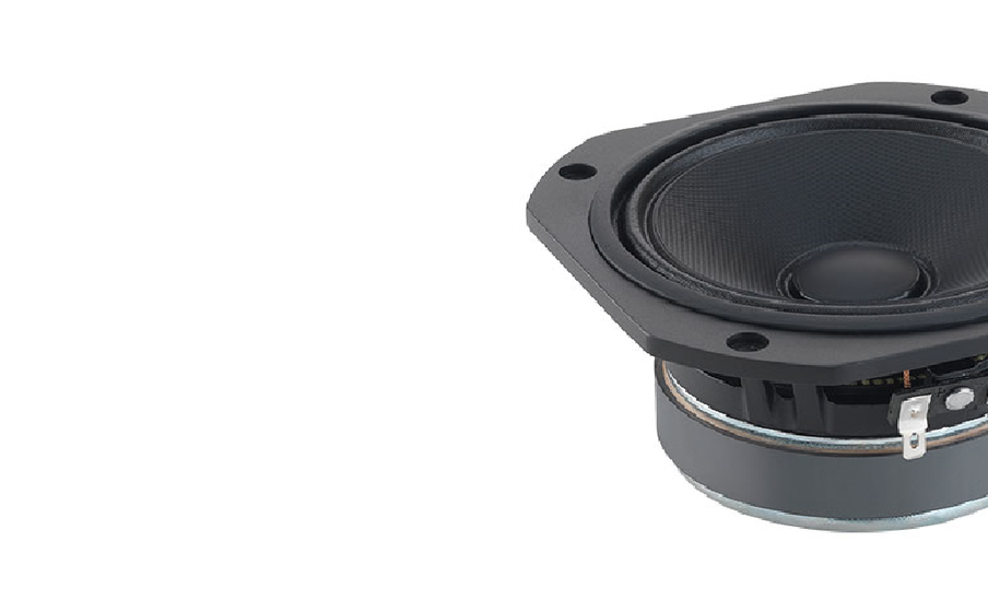 JBL 4312G 12-inch (300mm) cast-frame, white pure-pulp cone woofer with front-firing tuned port. - Image