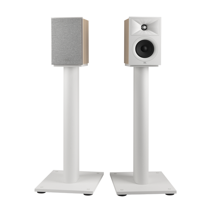 極美品　JBL STAGE 240B White/Latte Stage 240B | 2-Way 4.5-inch (114mm) Bookshelf Loudspeaker - Pair
