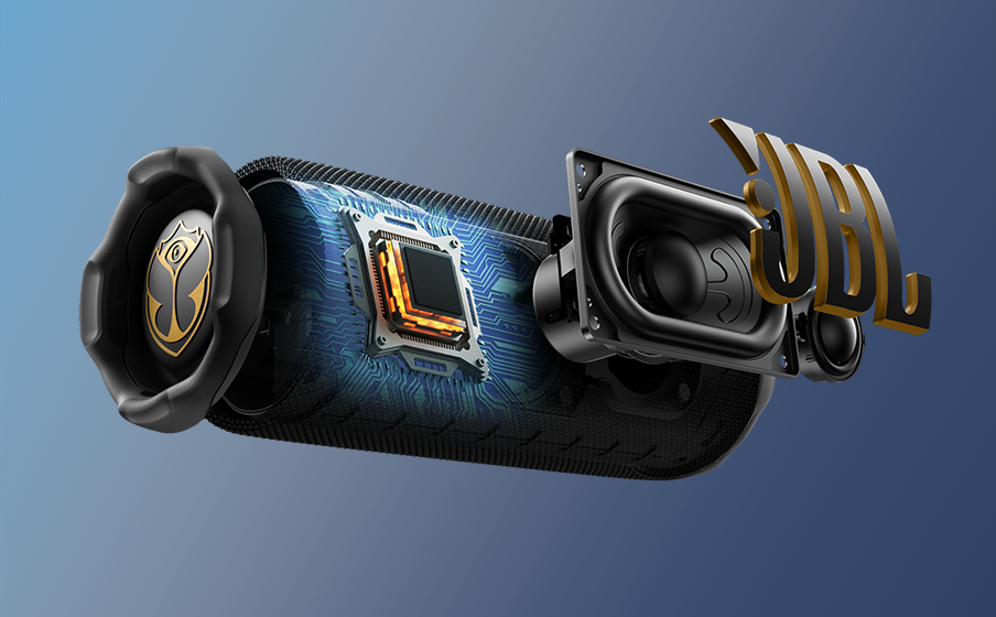 JBL Flip 7 Tomorrowland | Portable waterproof and drop-proof