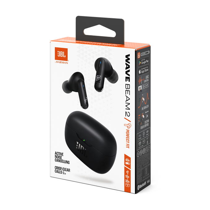 JBL Wave Beam True Wireless Noise Cancelling Earbuds