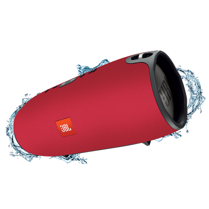 JBL Xtreme - Red - Splashproof portable speaker with ultra-powerful performance - Hero image number null