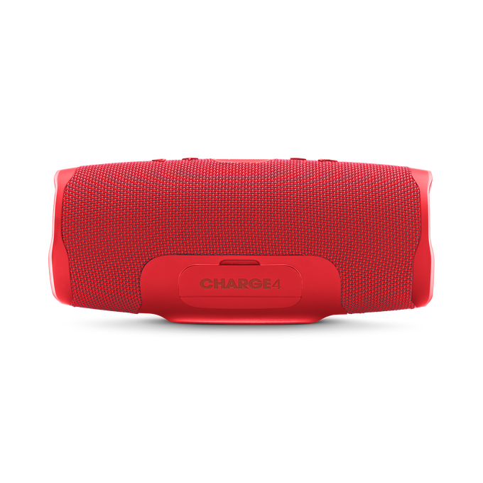 JBL Charge 4 - Red - Portable Bluetooth speaker - Back image number null