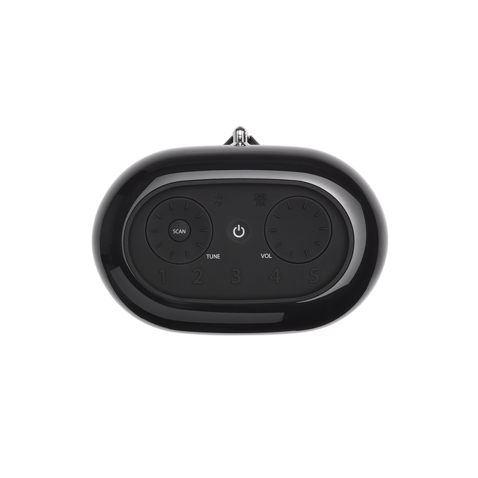 JBL Tuner XL - Black - Portable powerful DAB/DAB+/FM radio with Bluetooth - Top image number null