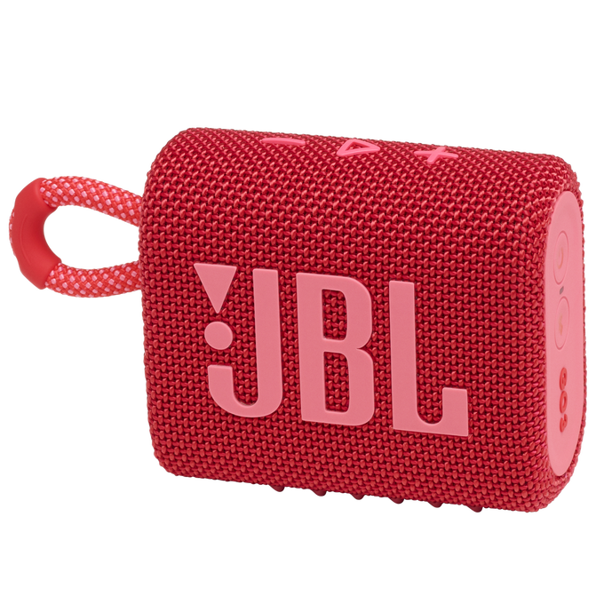 JBL Go 3 - Red - Portable Waterproof Speaker - Hero image number null