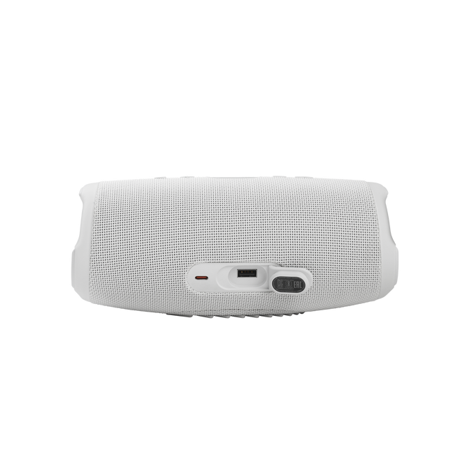JBL Charge 5 - White - Portable Waterproof Speaker with Powerbank - Detailshot 1 image number null