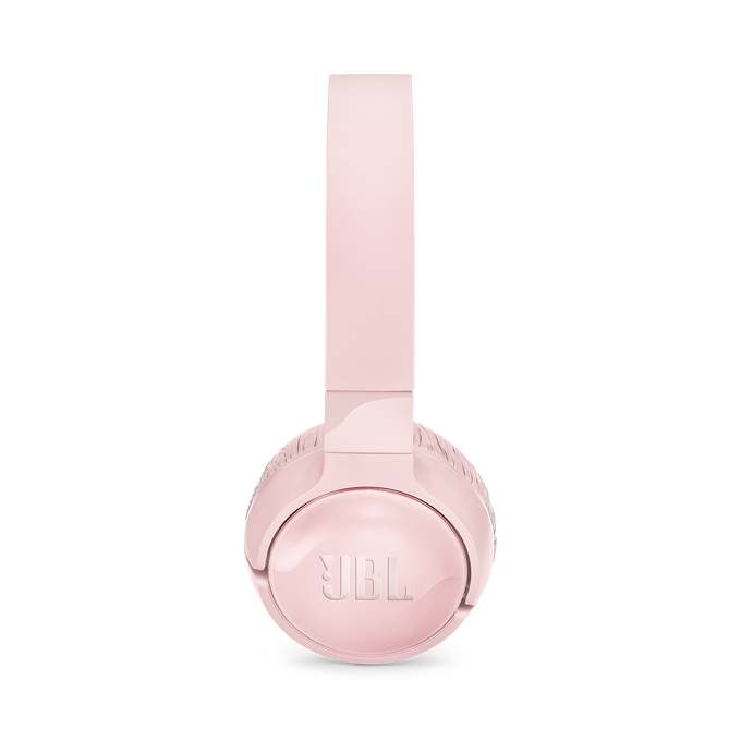 JBL Tune 600BTNC - Pink - Wireless, on-ear, active noise-cancelling headphones. - Left image number null