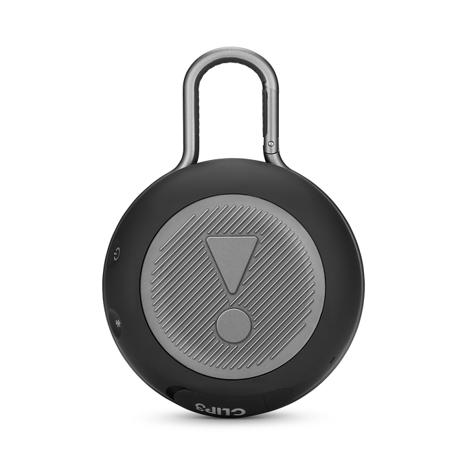 JBL Clip 3 - Midnight Black - Portable Bluetooth® speaker - Back image number null