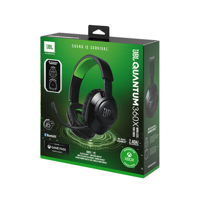 JBL Quantum 360X Wireless for XBOX | Wireless over-ear console