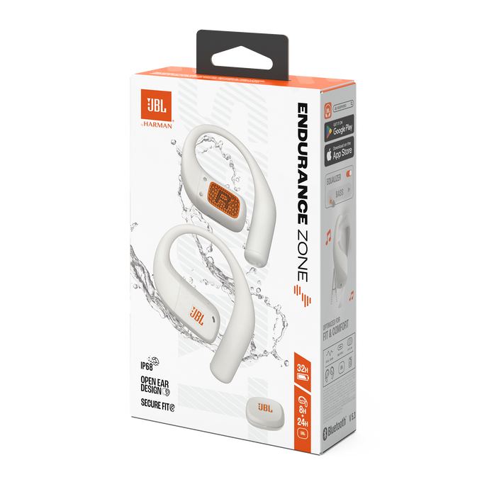 JBL Endurance Zone (white) 箱付き JBL Endurance Zone | True Wireless open-ear sport headphones