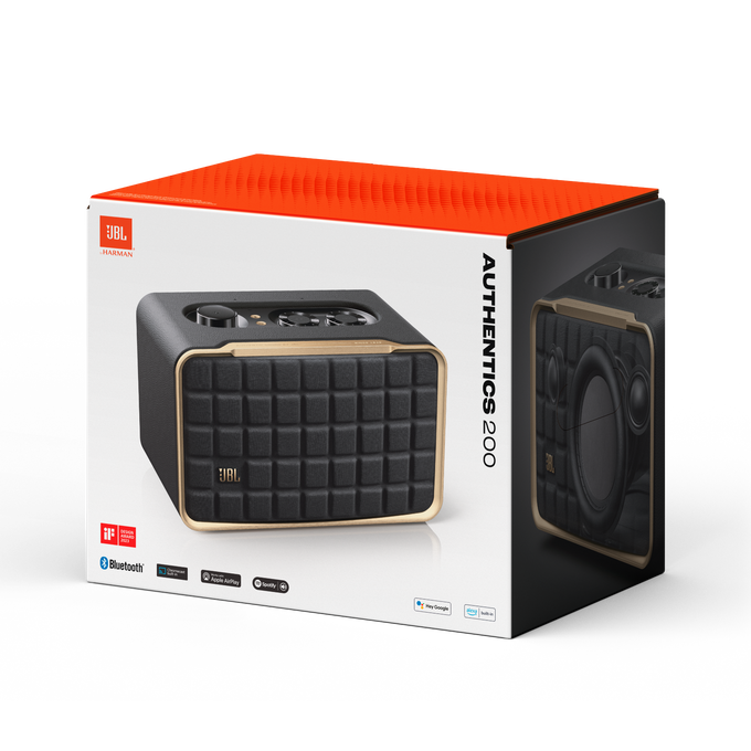 JBL Authentics 200 Smart home speaker with Wi-Fi, Bluetooth and