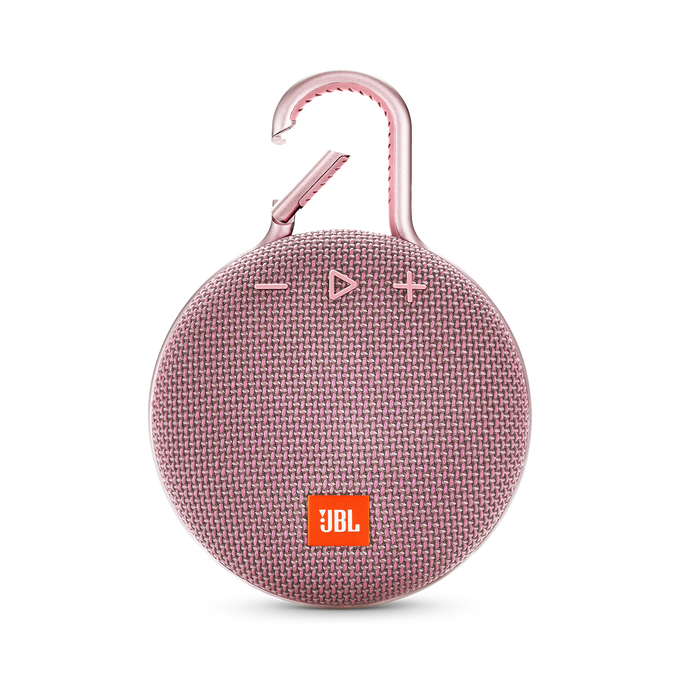 JBL Clip 3 - Dusty Pink - Portable Bluetooth® speaker - Front image number null
