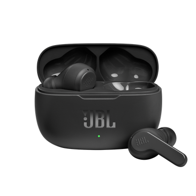 JBL Wave 300 True Wireless In-Ear Bluetooth Headphones - Black - Exotique