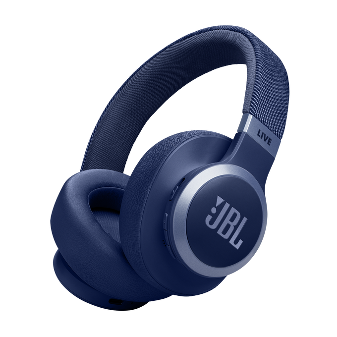 JBL Live 770NC WL BT OverEar NC Headphones - Blue