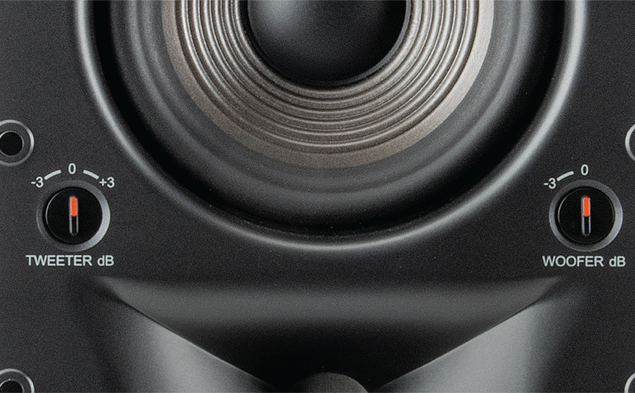 Studio 6 Theater High frequency level adjustment and Low Frequency boundary compensation - Image