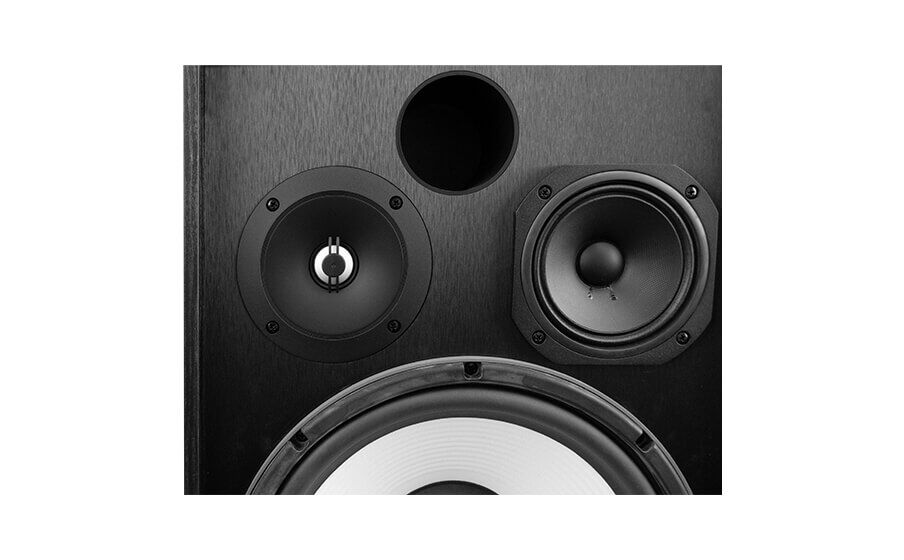 JBL 4312G 1-inch Magnesium-Aluminum alloy dome tweeter mated to acoustic lens waveguide. - Image