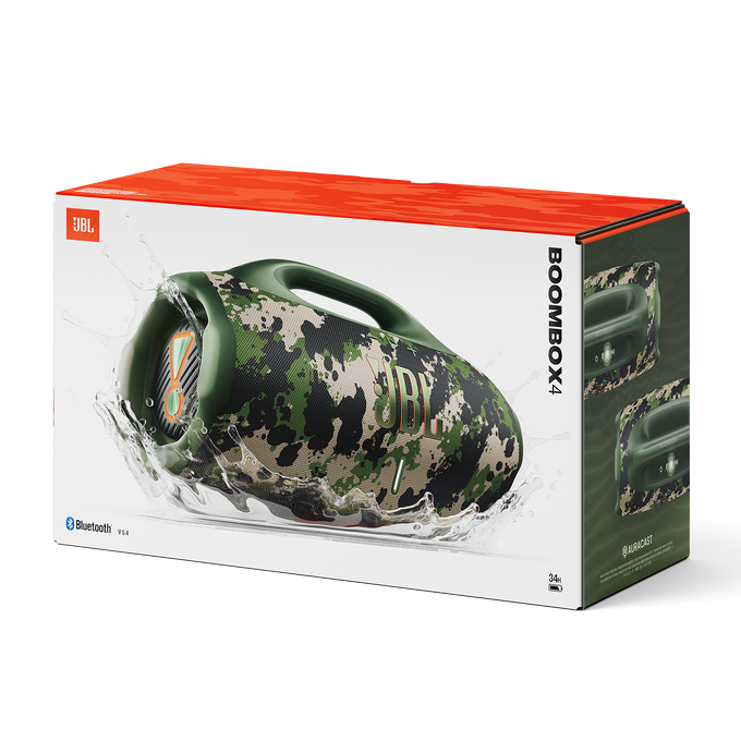 JBL Boombox 4 | Most powerful JBL portable waterproof speaker with