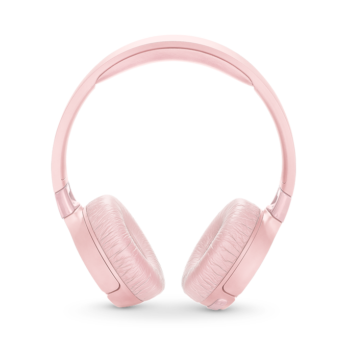 JBL Tune 600BTNC - Pink - Wireless, on-ear, active noise-cancelling headphones. - Front image number null