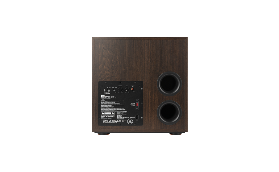 Stage 220P Bass-Reflex Design with Dual Rear-Firing Flared Ports - Image