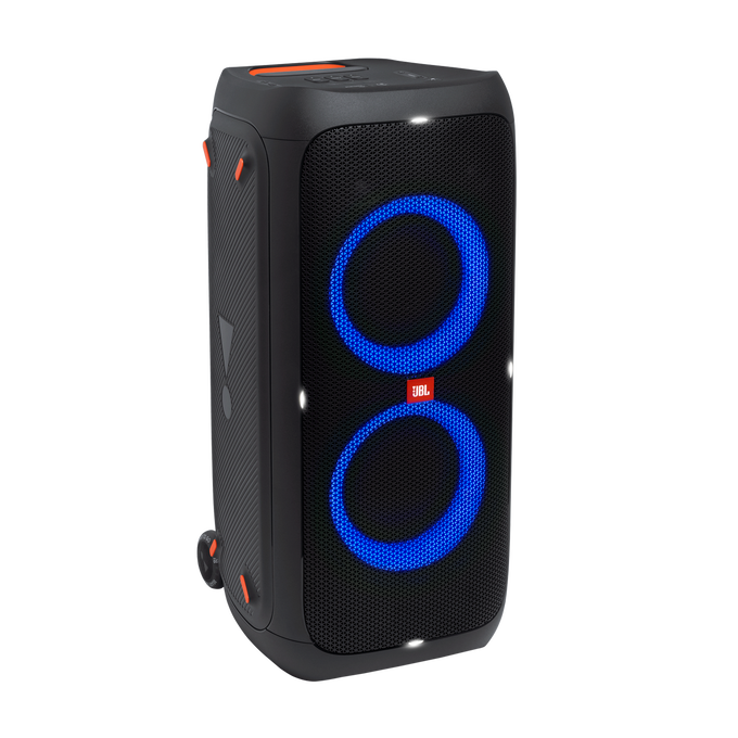 JBL PartyBox 310 Wireless Bluetooth Party Speaker with Built-in Dynamic  Lighting, Karaoke Mode, Powerful Bass and JBL App Support, Black : 
