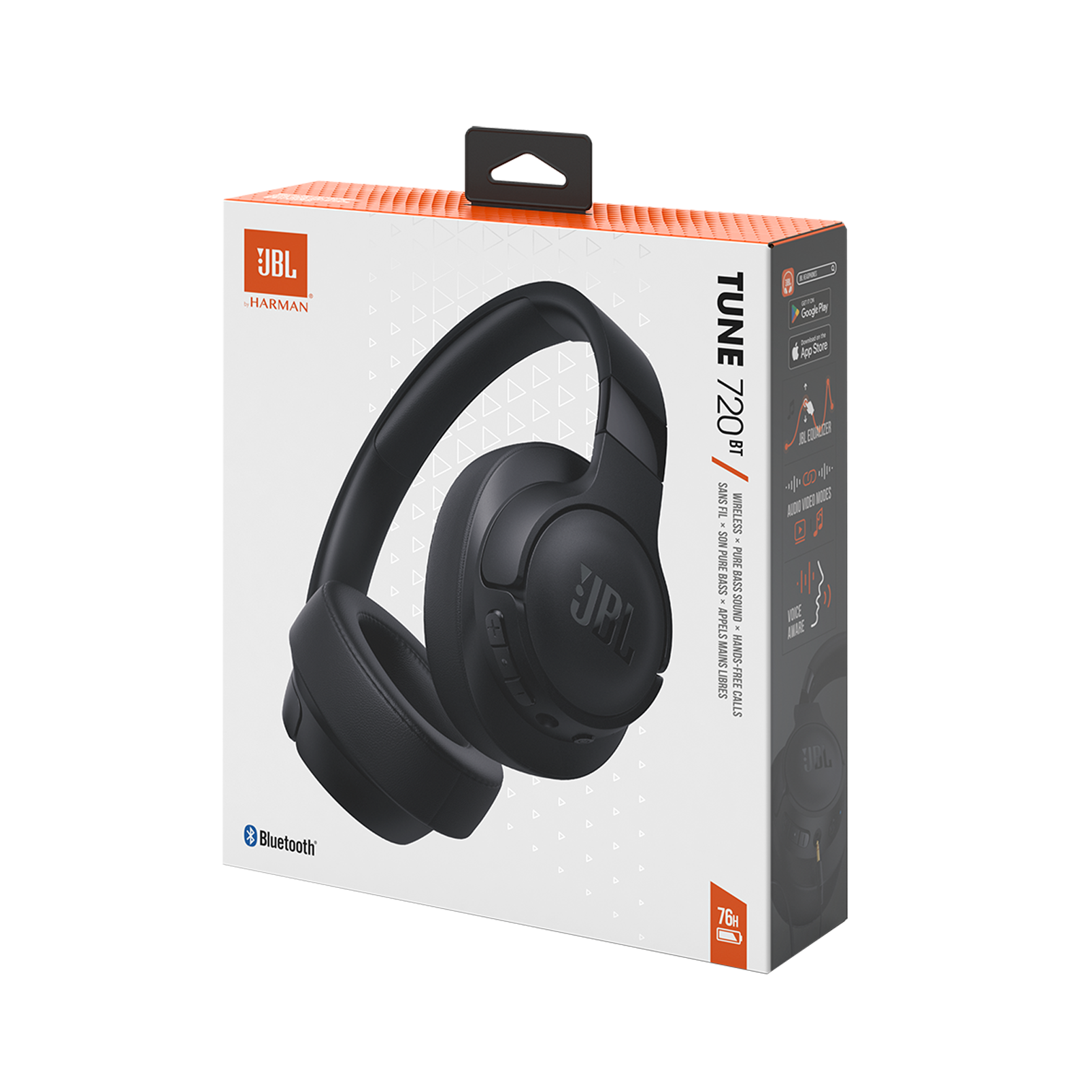 JBL Tune 720BT Wireless overear headphones