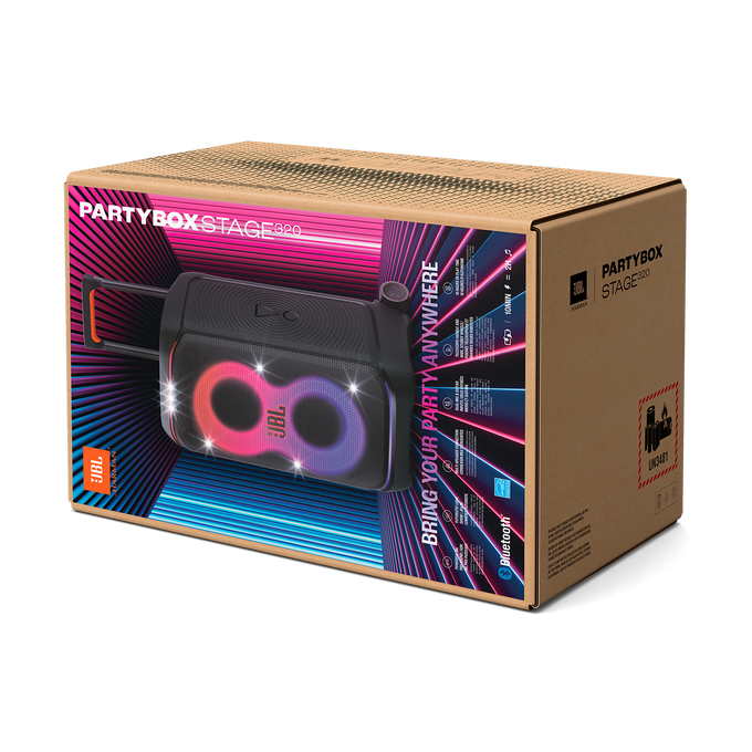 【ほぼ新品】JBL PartyBox Stage 320 JBL PartyBox Stage 320 | Portable party speaker with wheels