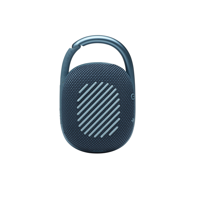 JBL Clip 4 - Blue - Ultra-portable Waterproof Speaker - Back image number null