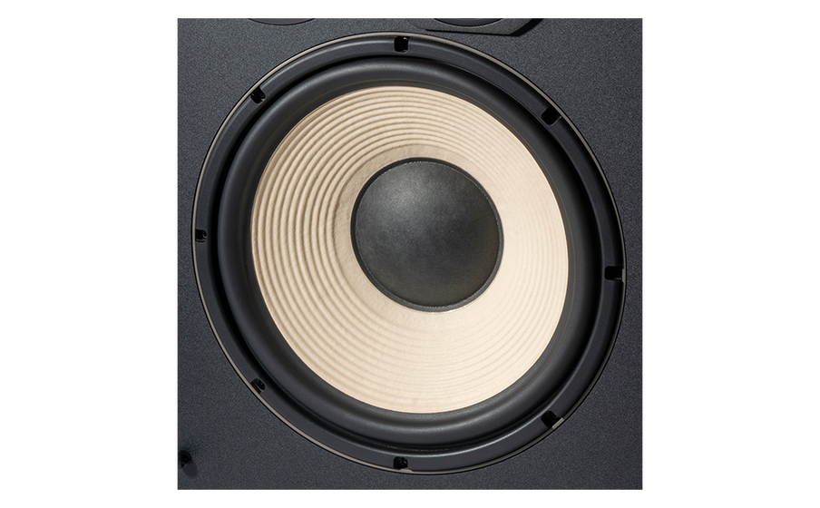 L100 Classic MkII 12-inch (300mm) cast-frame with Pure Pulp white cone woofer with dual spider - Image