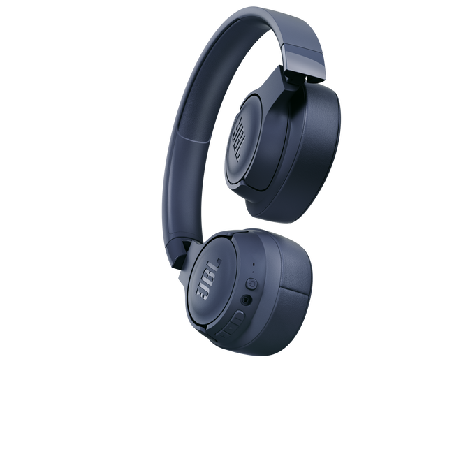JBL TUNE 700BT - Blue - Wireless Over-Ear Headphones - Detailshot 1 image number null