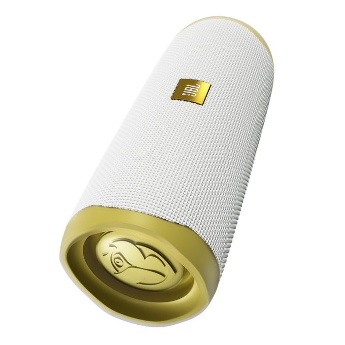 JBL Flip 5 Tomorrowland Edition - Gold/White - Portable Waterproof Speaker - Hero image number null