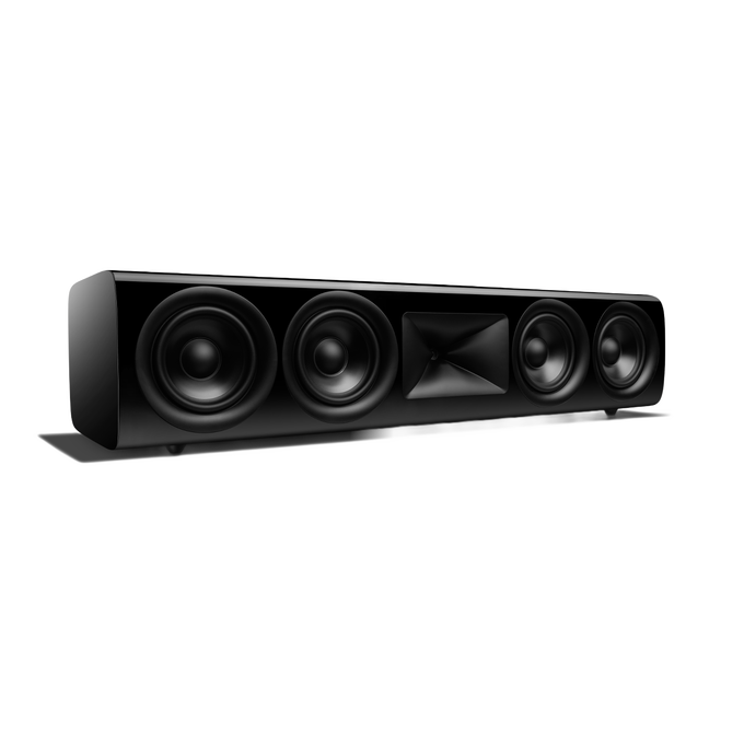 HDI-4500 - Black - 2 ½-way Quadruple 5.25-inch (130mm) Center Channel Loudspeaker - Left image number null