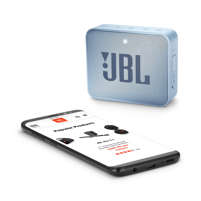 JBL Go 2 - Icecube Cyan - Portable Bluetooth speaker - Detailshot 3 image number null