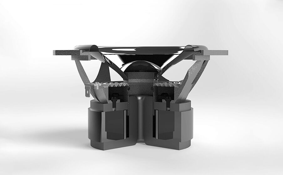 HDI-3800 8" (200mm) Advanced Aluminum Matrix cast-frame woofers. - Image