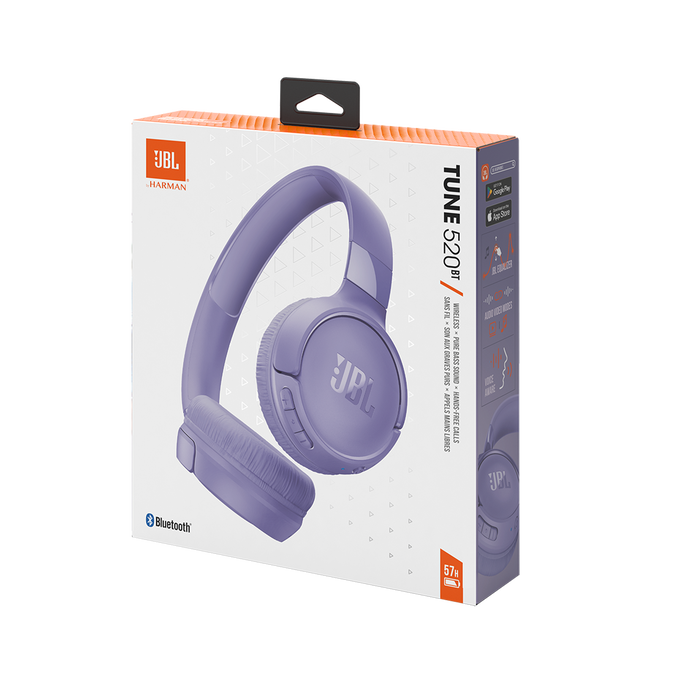 JBL Tune 520BT Wireless on ear headphones