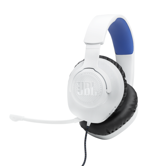 JBL Quantum 100P Console Wired over-ear gaming headset with a