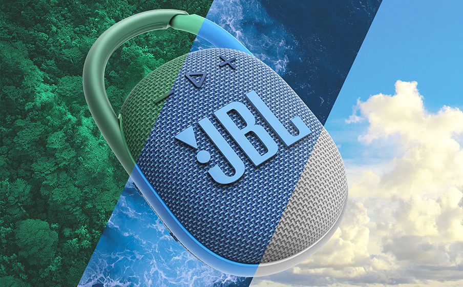 JBL Clip 4 Eco Eco-friendly recycled materials and packaging - Image