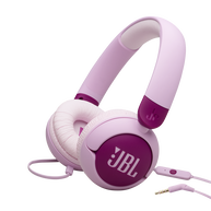 JBL Junior 320 - Purple - Wired on-ear kids headphones - Hero