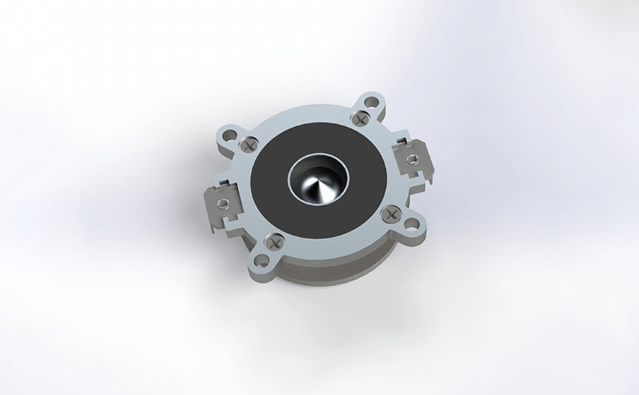 HDI-3800 Patented 2410H-2 1" (25mm) compression driver with High Definition Imaging ™ geometry horn. - Image