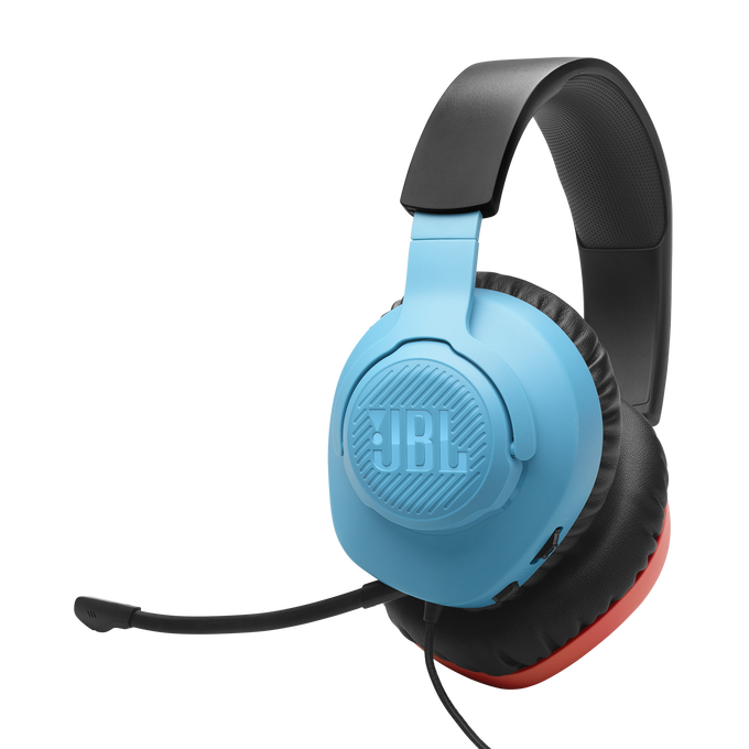JBL Quantum 100N Wired over-ear gaming headset with detachable mic
