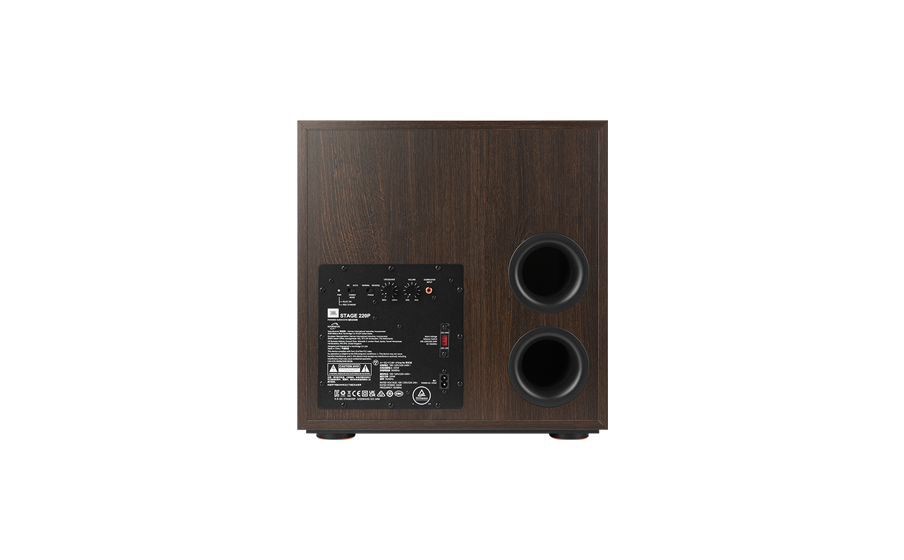 Stage 220P Bass-Reflex Design with Dual Rear-Firing Flared Ports - Image
