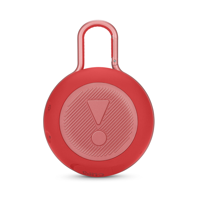 JBL Clip 3 - Fiesta Red - Portable Bluetooth® speaker - Back image number null