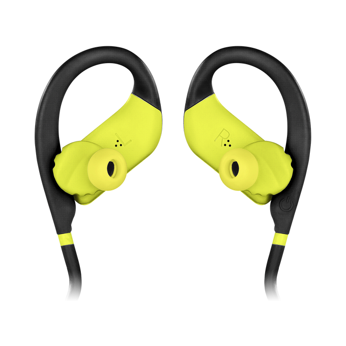 JBL Endurance JUMP - Yellow - Waterproof Wireless Sport In-Ear Headphones - Detailshot 3 image number null