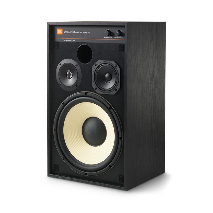 JBL 4312G - Black - 12-inch (300mm) 3-way Studio Monitor Bookshelf Loudspeaker - Detailshot 3 image number null
